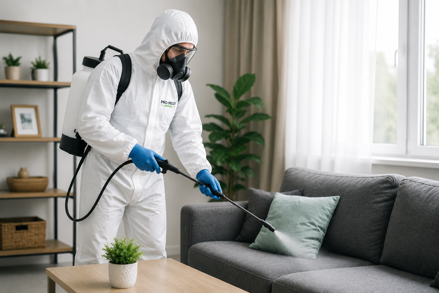 Intervention de désinfection Pro Pest Control
