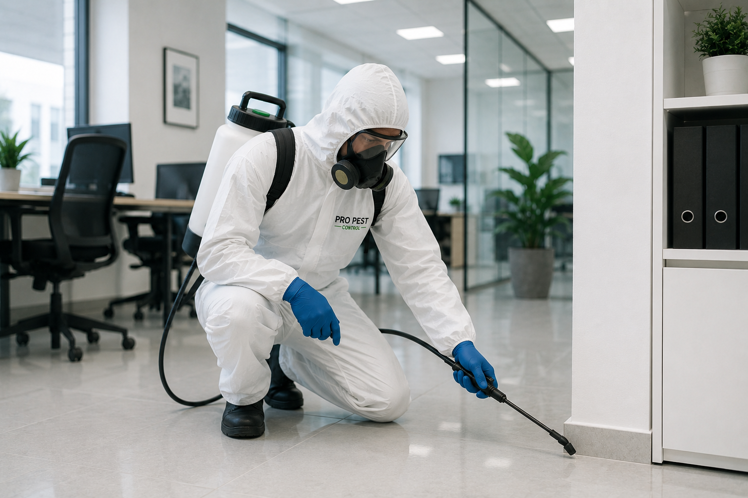 Intervention de désinsectisation Pro Pest Control